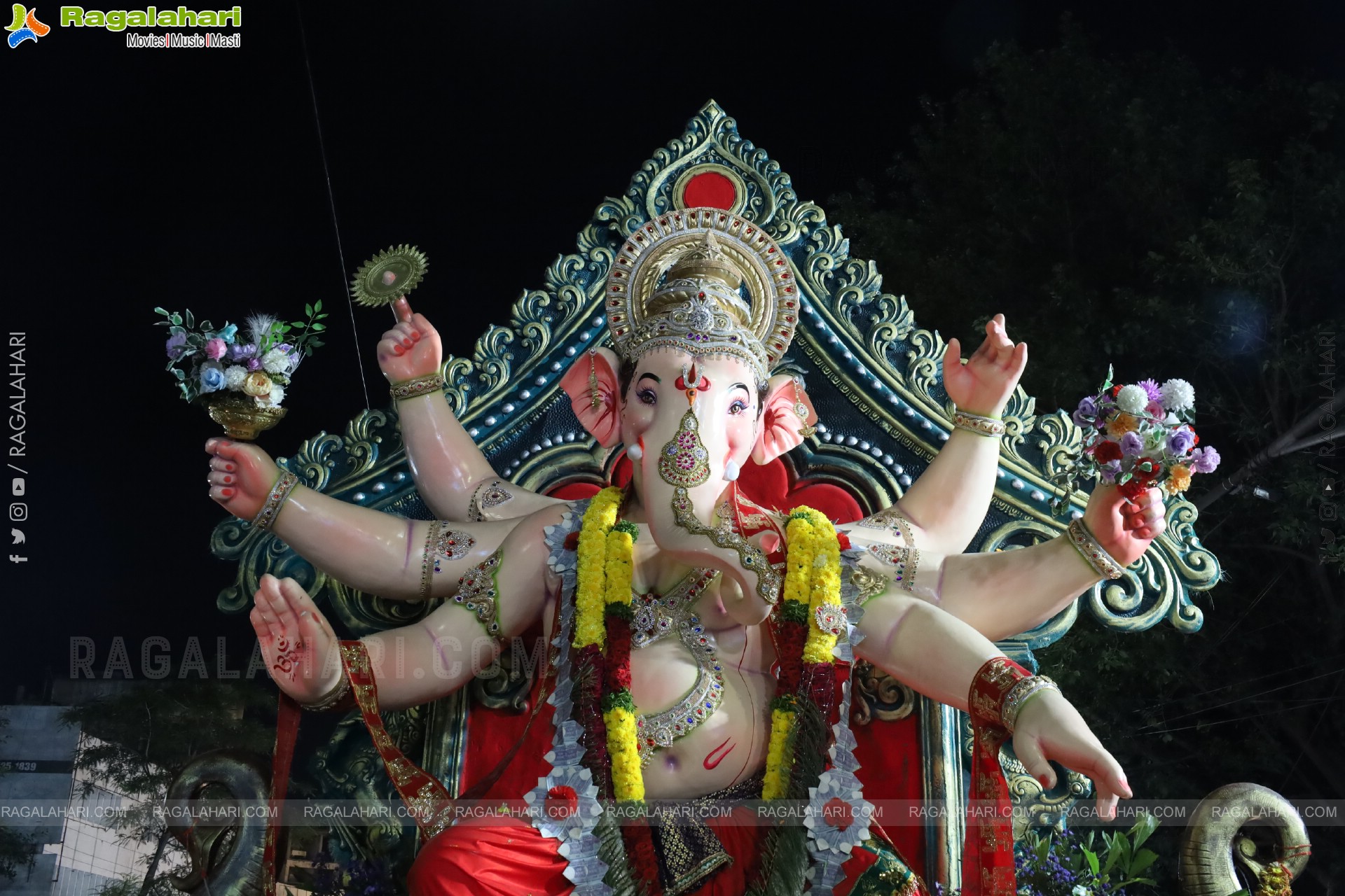Ganesh Immersion 2025 at Tank Bund, Hyderabad