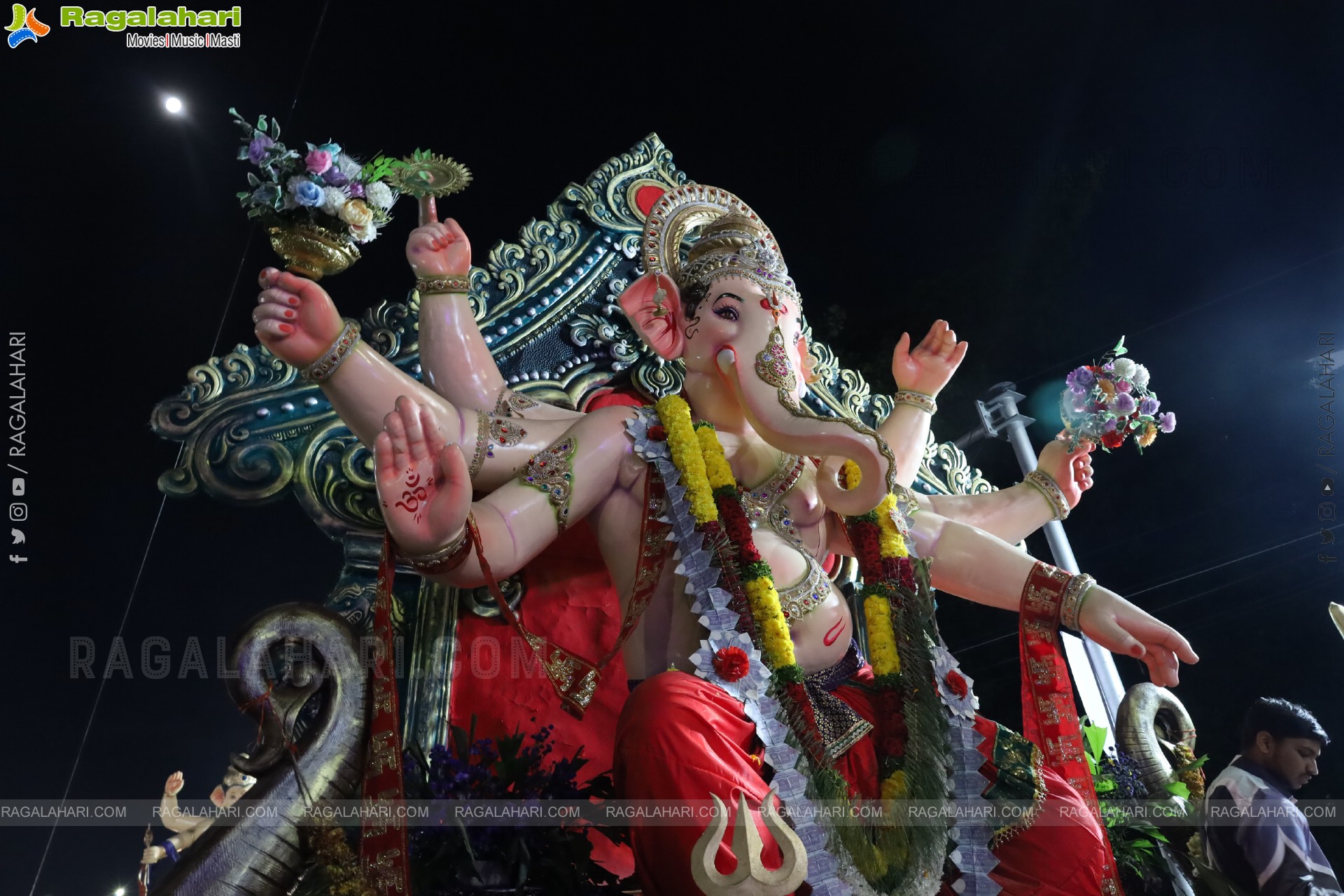 Ganesh Immersion 2025 at Tank Bund, Hyderabad