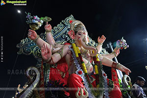 Ganesh Immersion 2025 at Tank Bund, Hyderabad