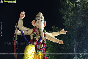 Ganesh Immersion 2025 at Tank Bund, Hyderabad