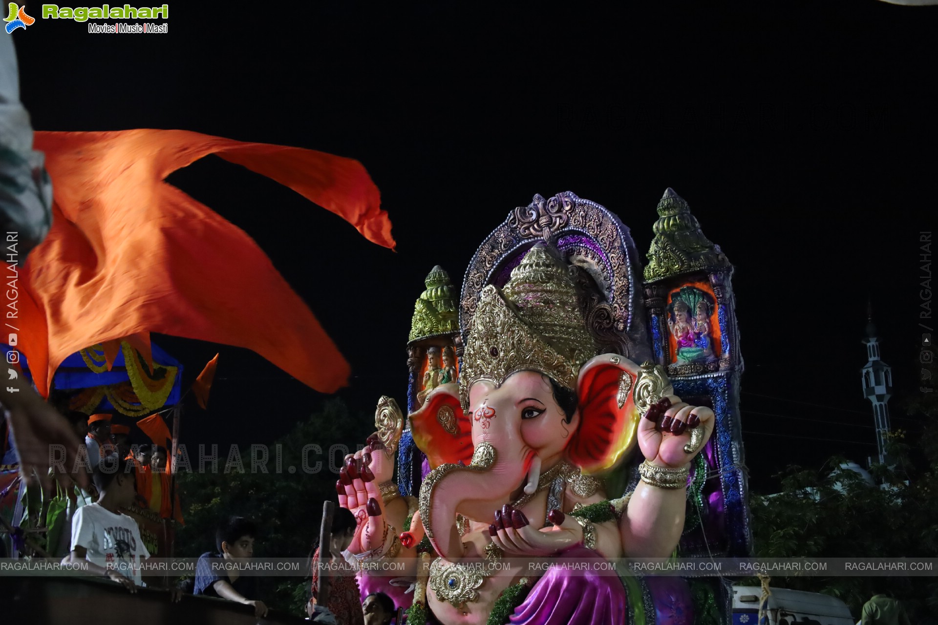 Ganesh Immersion 2025 at Tank Bund, Hyderabad