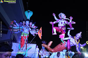 Ganesh Immersion 2025 at Tank Bund, Hyderabad