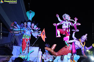Ganesh Immersion 2025 at Tank Bund, Hyderabad