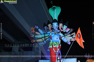 Ganesh Immersion 2025 at Tank Bund, Hyderabad