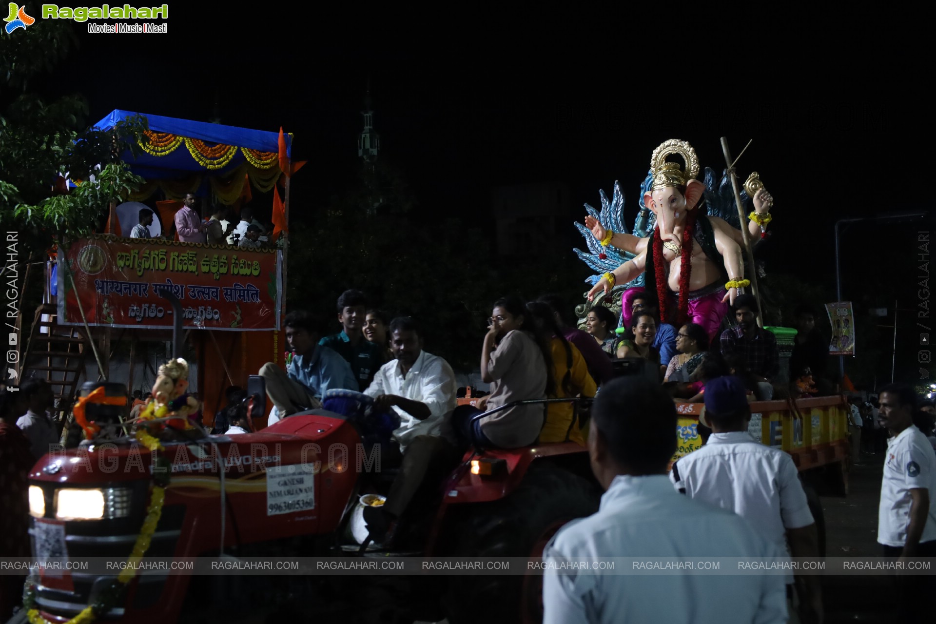 Ganesh Immersion 2025 at Tank Bund, Hyderabad