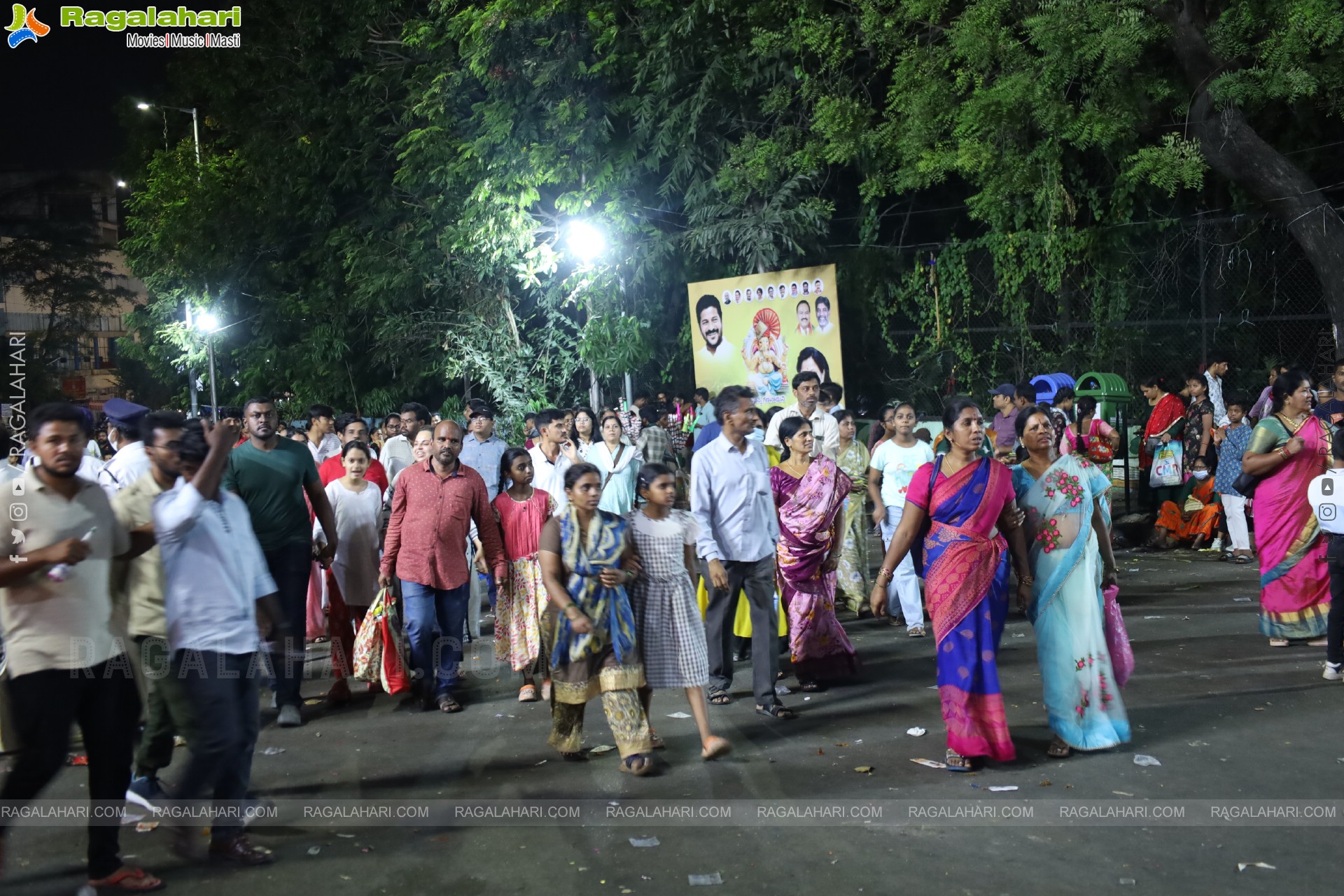 Ganesh Immersion 2025 at Tank Bund, Hyderabad
