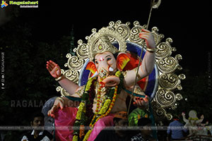 Ganesh Immersion 2025 at Tank Bund, Hyderabad