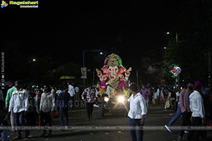 Ganesh Immersion 2025 at Tank Bund, Hyderabad
