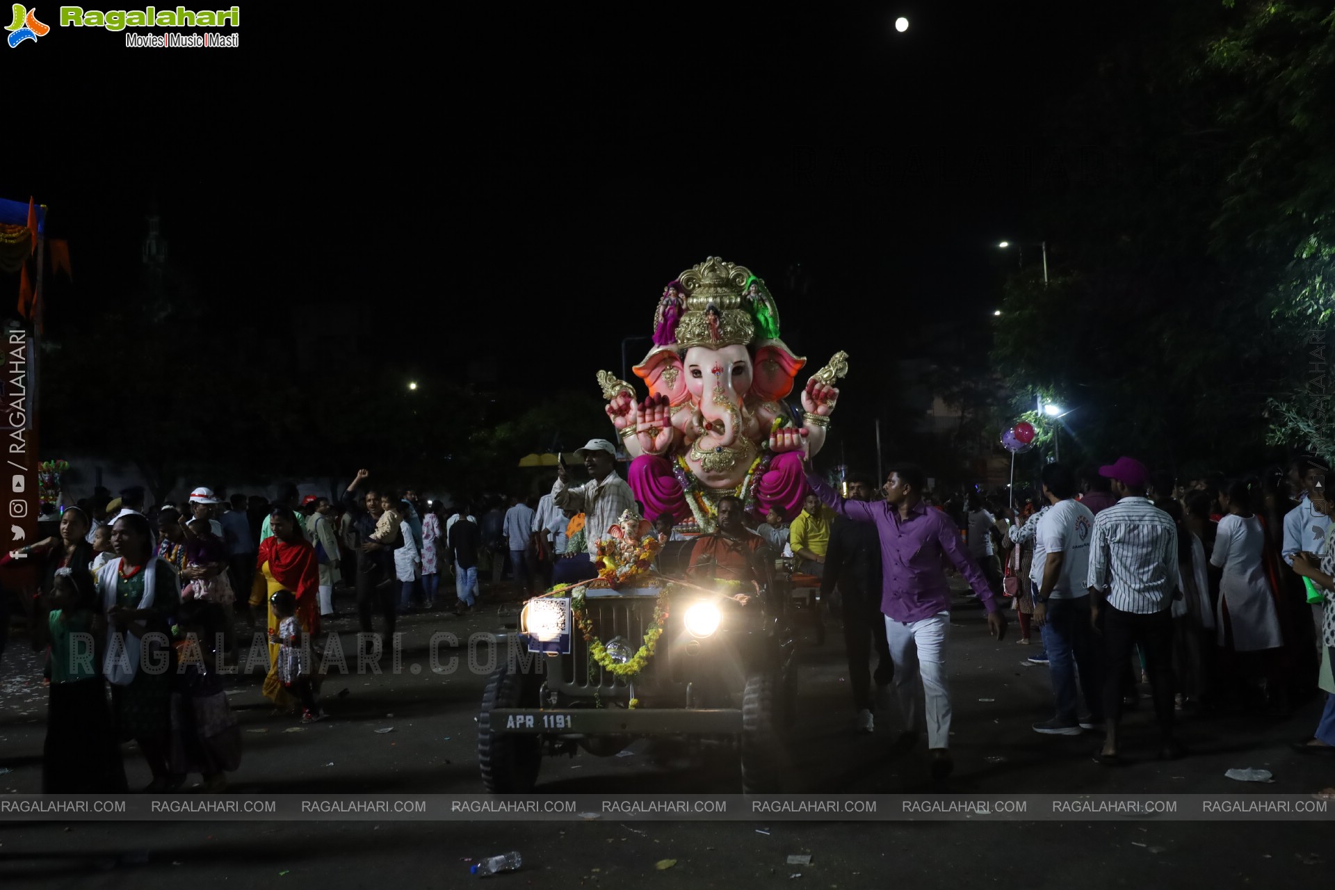 Ganesh Immersion 2025 at Tank Bund, Hyderabad