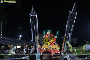 Ganesh Immersion 2025 at Tank Bund, Hyderabad