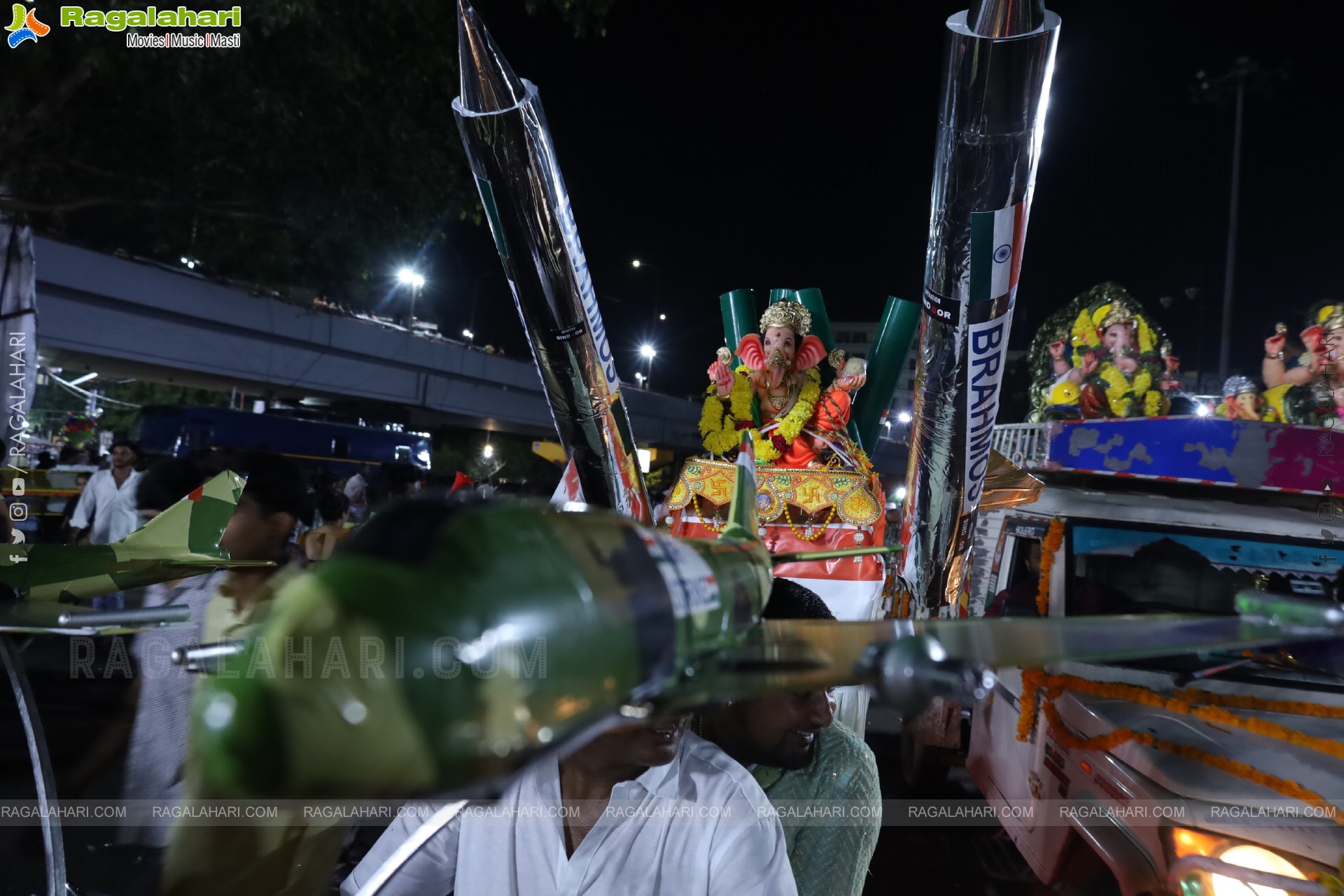 Ganesh Immersion 2025 at Tank Bund, Hyderabad