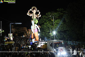 Ganesh Immersion 2025 at Tank Bund, Hyderabad