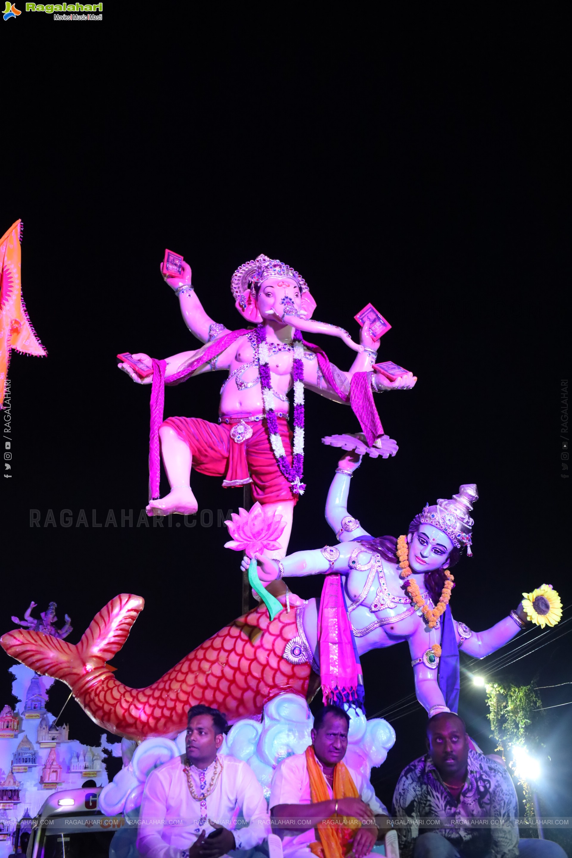 Ganesh Immersion 2025 at Tank Bund, Hyderabad
