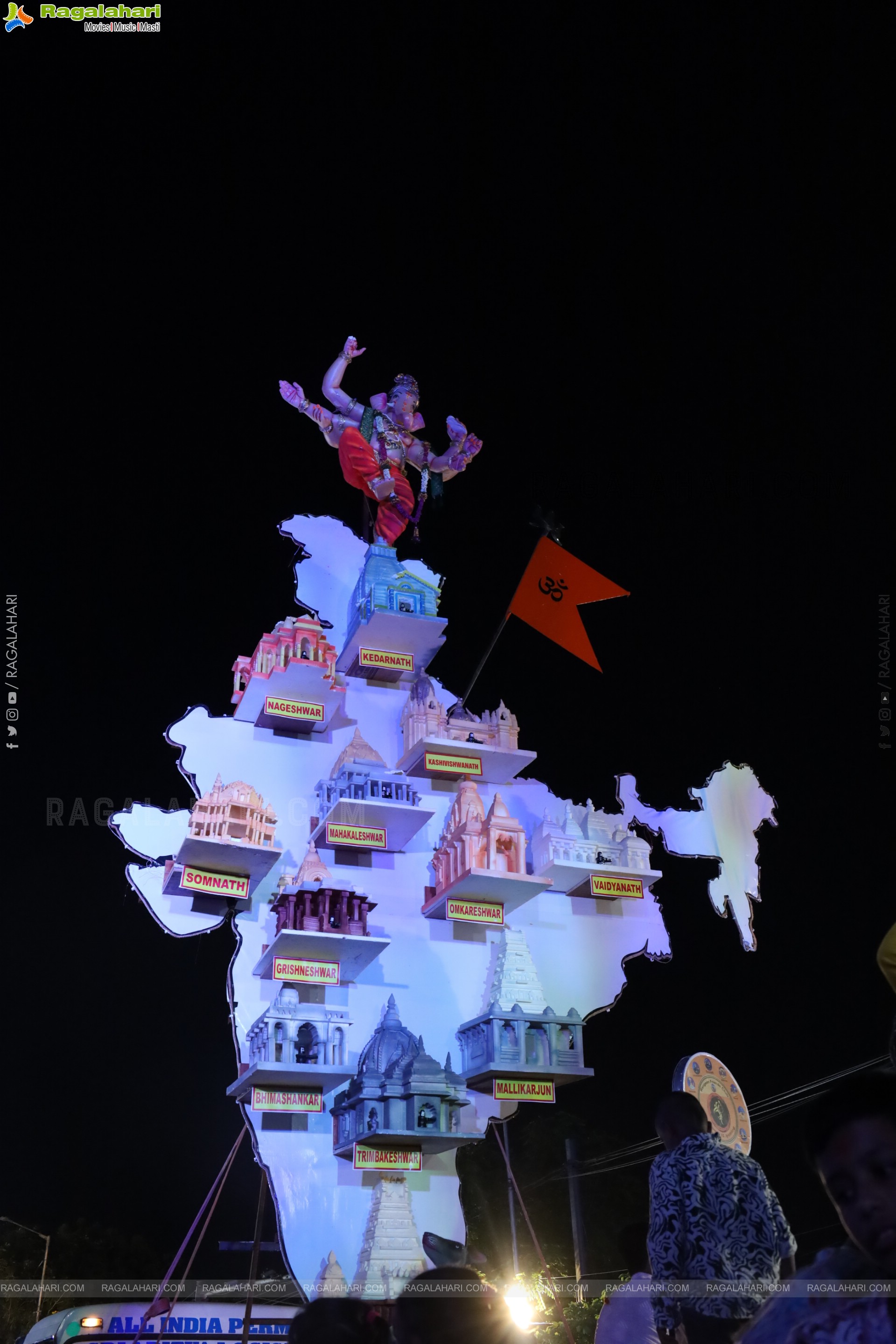 Ganesh Immersion 2025 at Tank Bund, Hyderabad