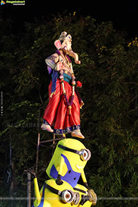 Ganesh Immersion 2025 at Tank Bund, Hyderabad