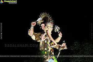 Ganesh Immersion 2025 at Tank Bund, Hyderabad