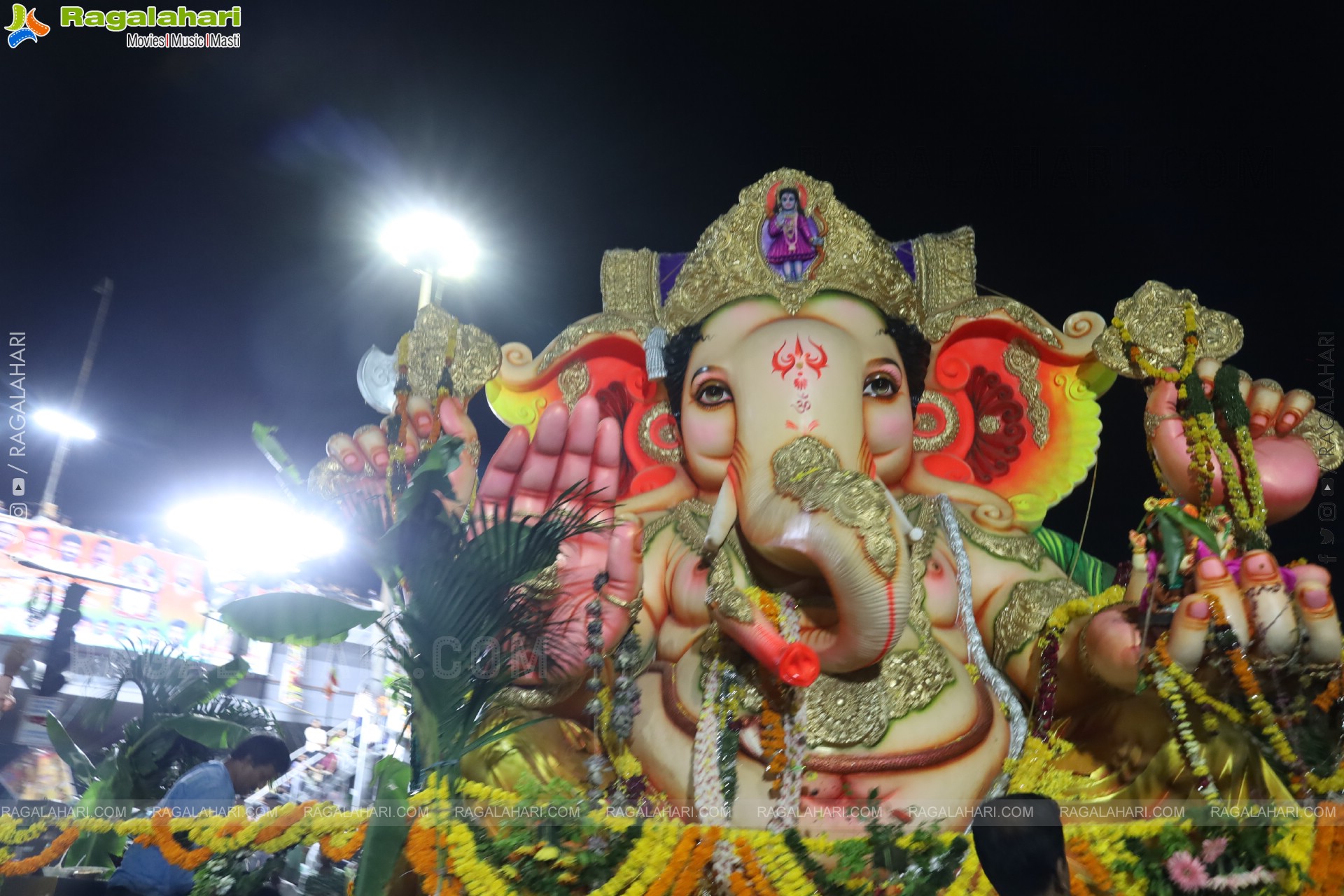 Ganesh Immersion 2025 at Tank Bund, Hyderabad