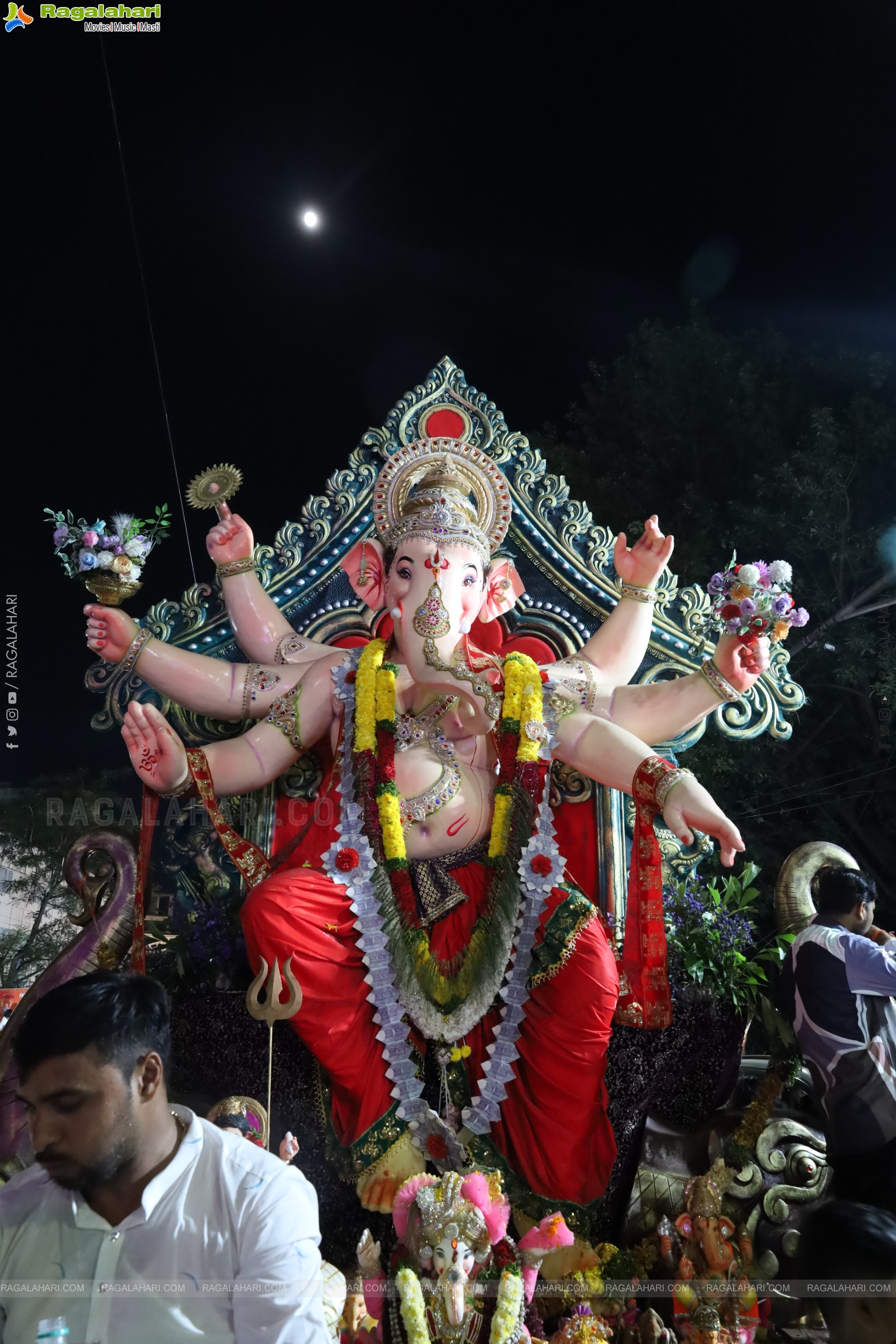 Ganesh Immersion 2025 at Tank Bund, Hyderabad