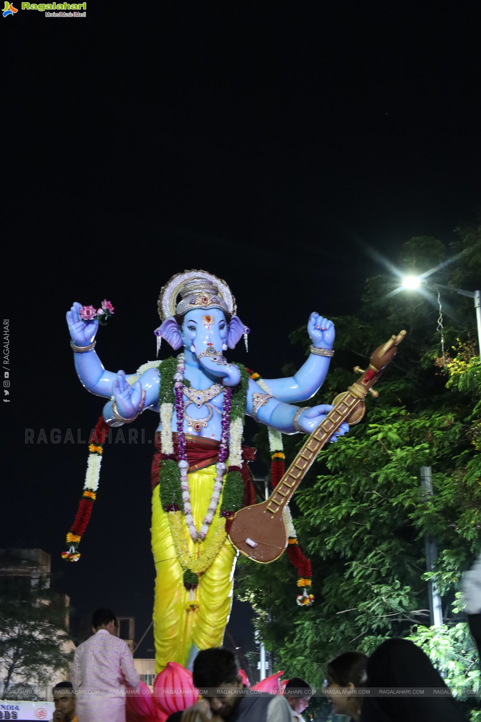 Ganesh Immersion 2025 at Tank Bund, Hyderabad