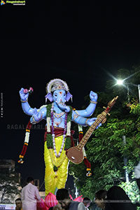Ganesh Immersion 2025 at Tank Bund, Hyderabad