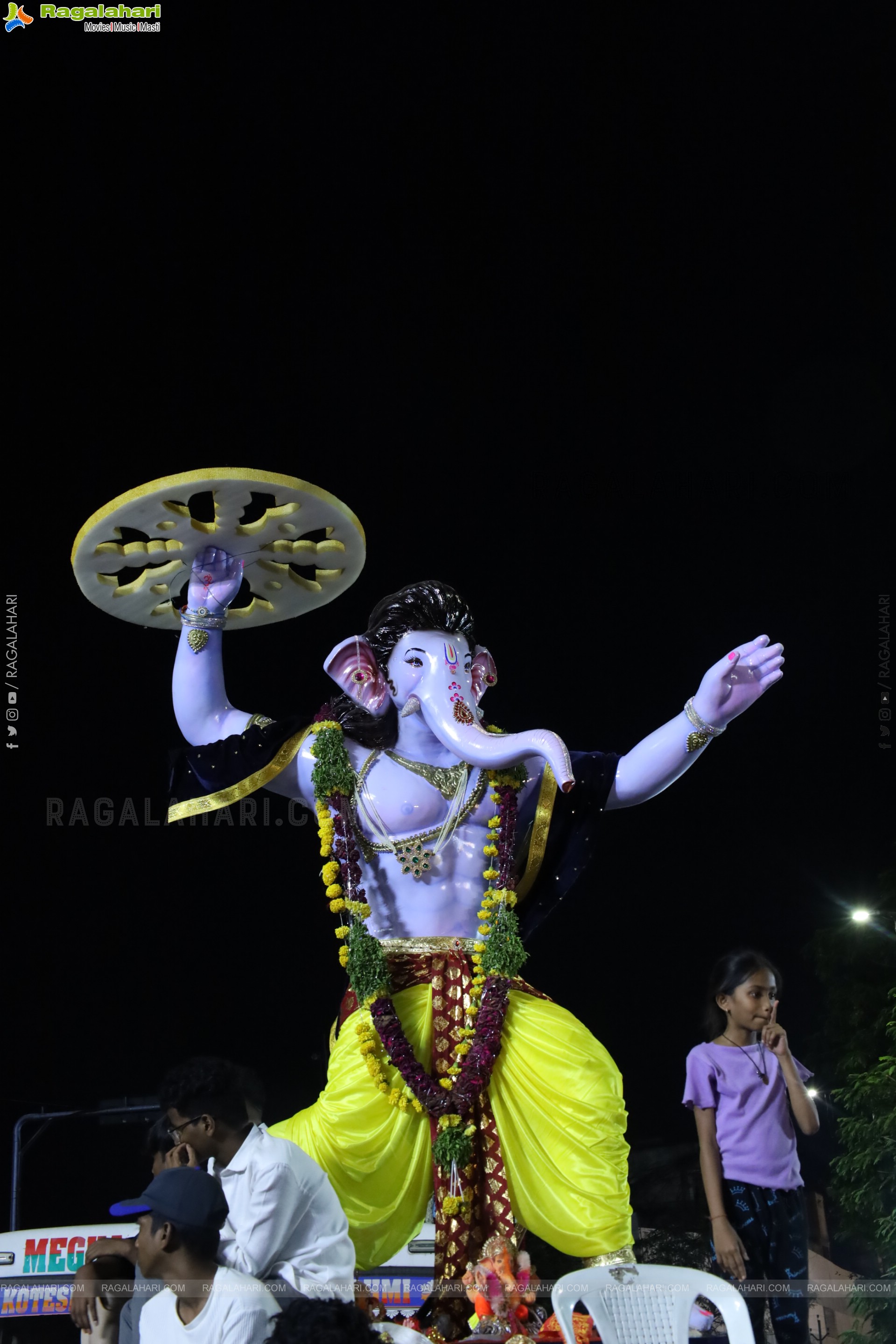 Ganesh Immersion 2025 at Tank Bund, Hyderabad