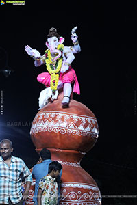 Ganesh Immersion 2025 at Tank Bund, Hyderabad