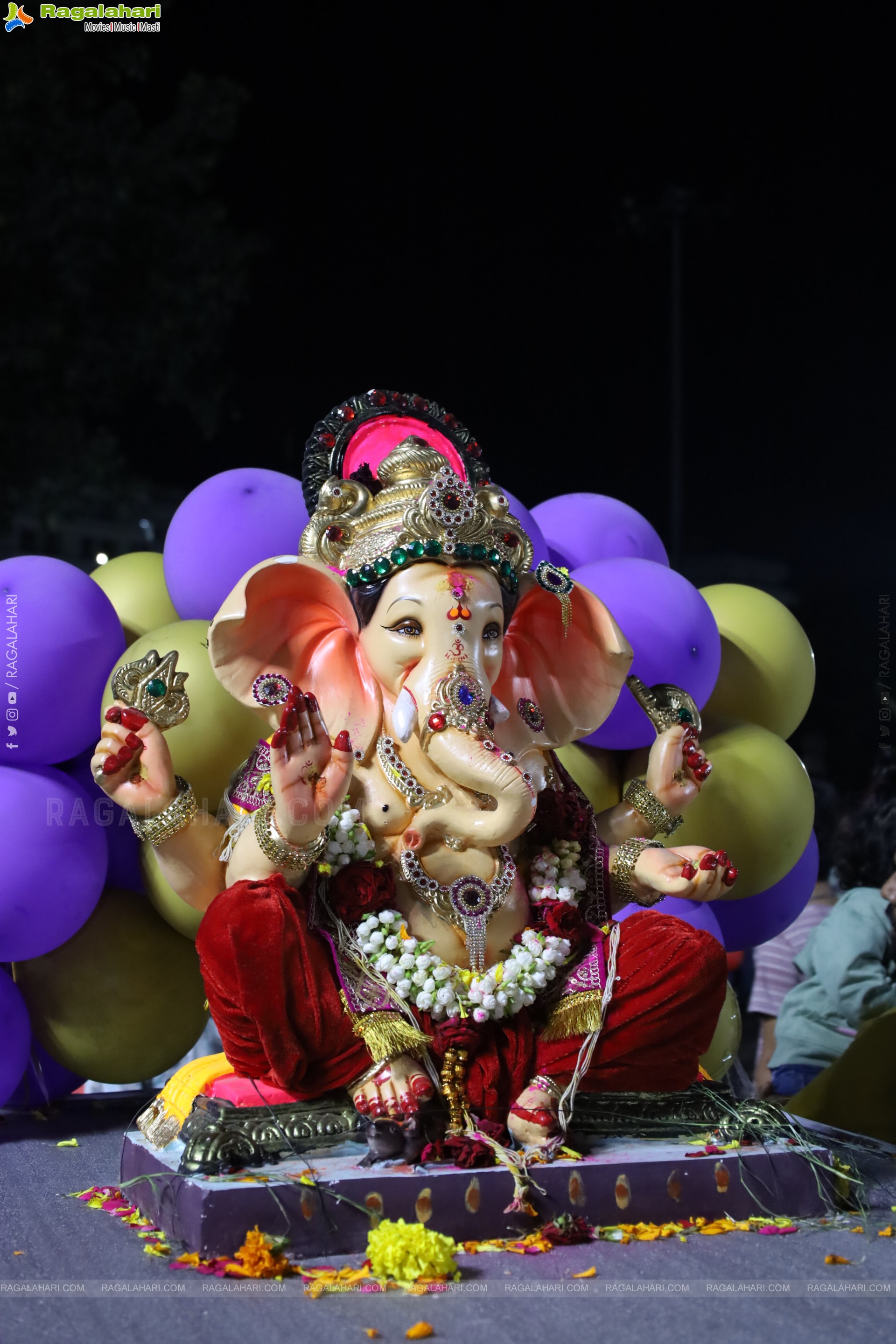 Ganesh Immersion 2025 at Tank Bund, Hyderabad