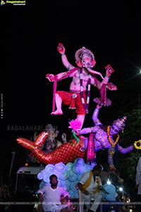 Ganesh Immersion 2025 at Tank Bund, Hyderabad