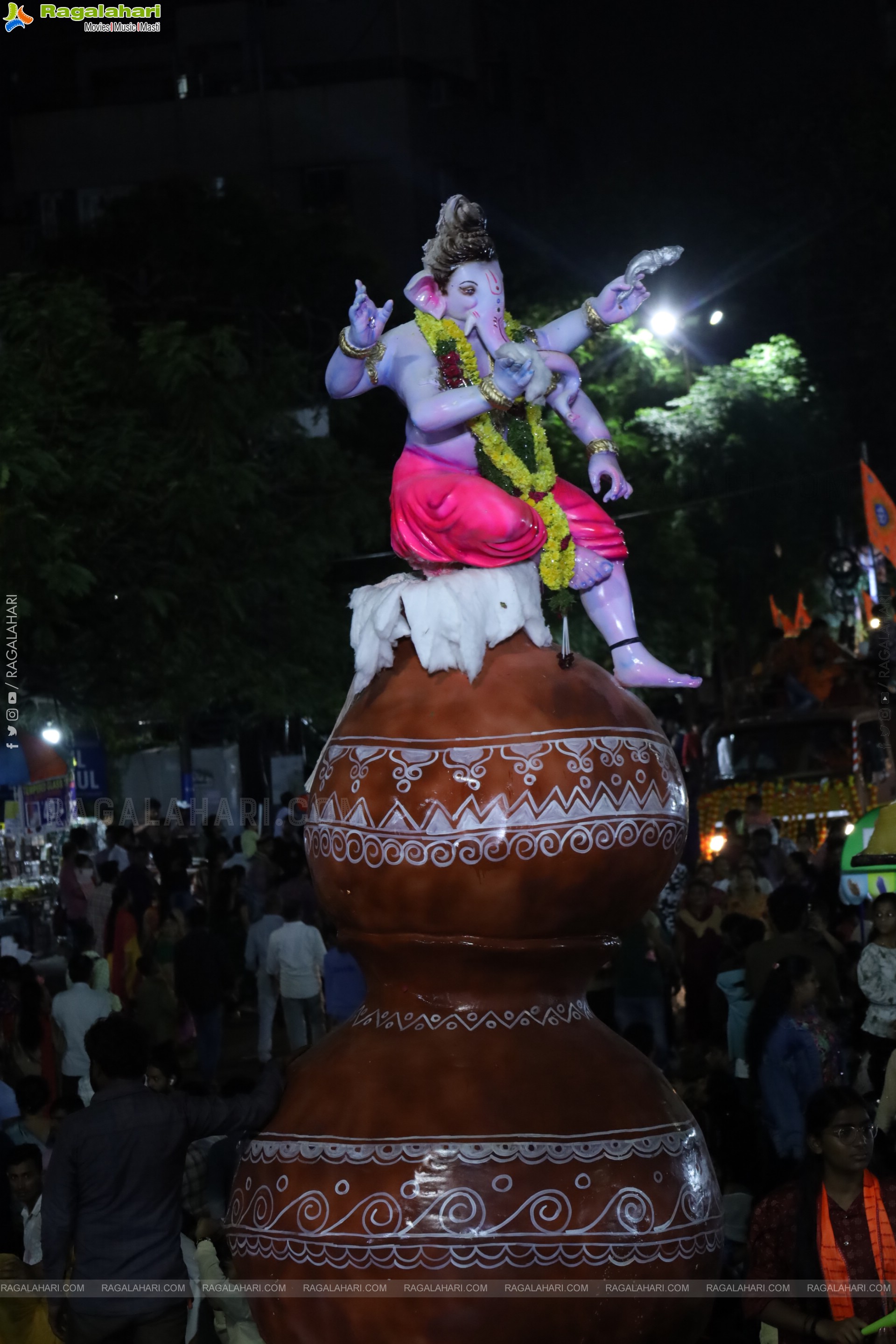 Ganesh Immersion 2025 at Tank Bund, Hyderabad