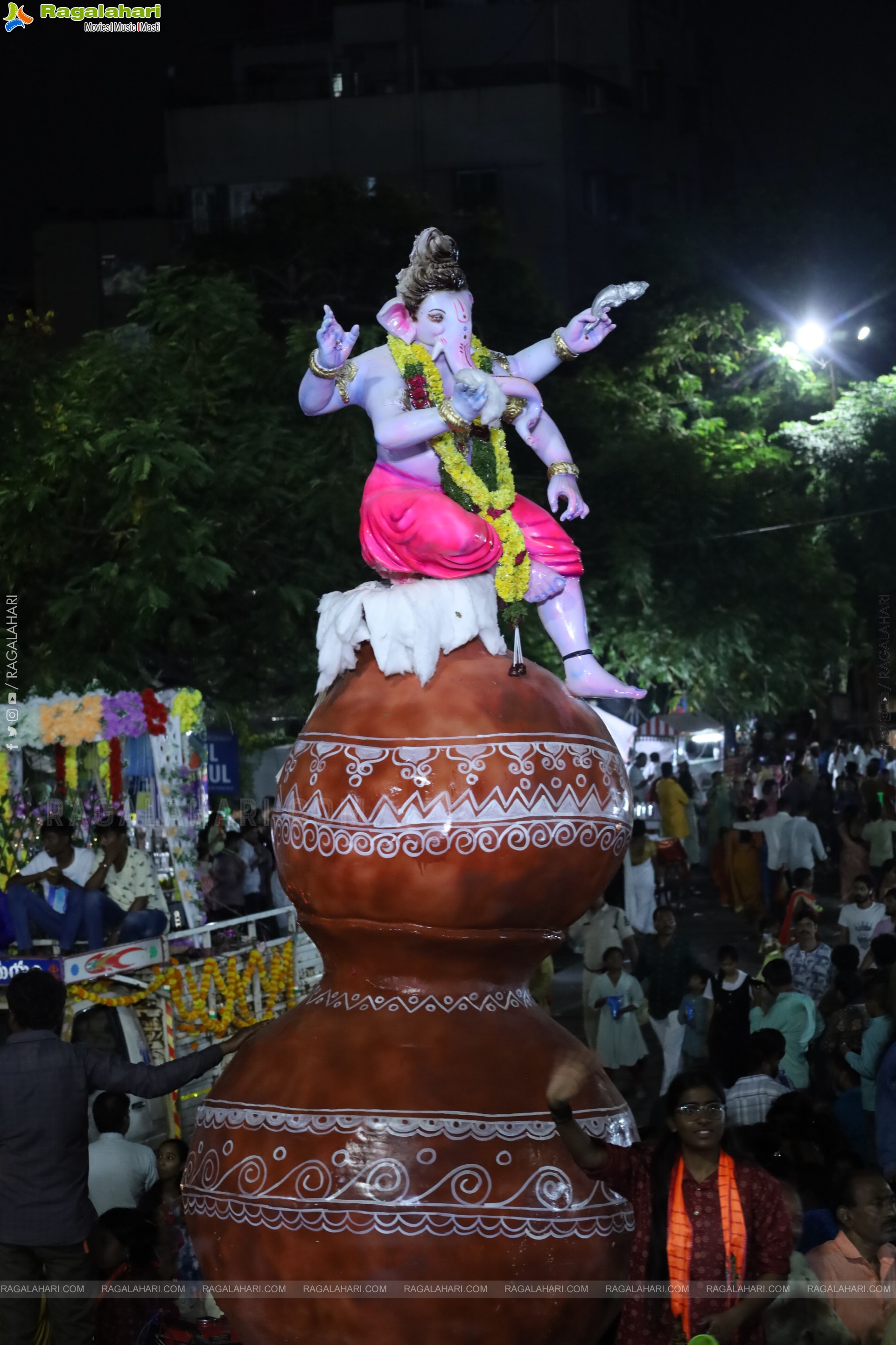 Ganesh Immersion 2025 at Tank Bund, Hyderabad