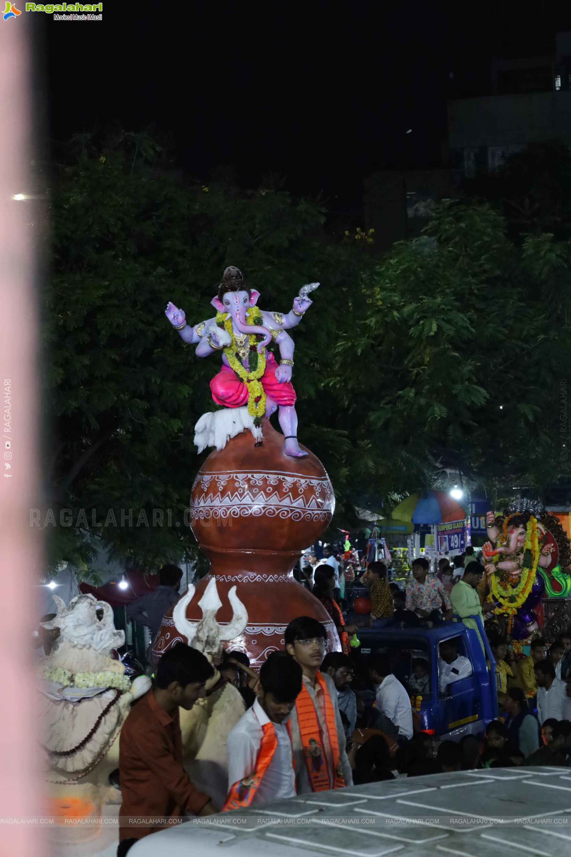 Ganesh Immersion 2025 at Tank Bund, Hyderabad