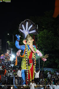 Ganesh Immersion 2025 at Tank Bund, Hyderabad