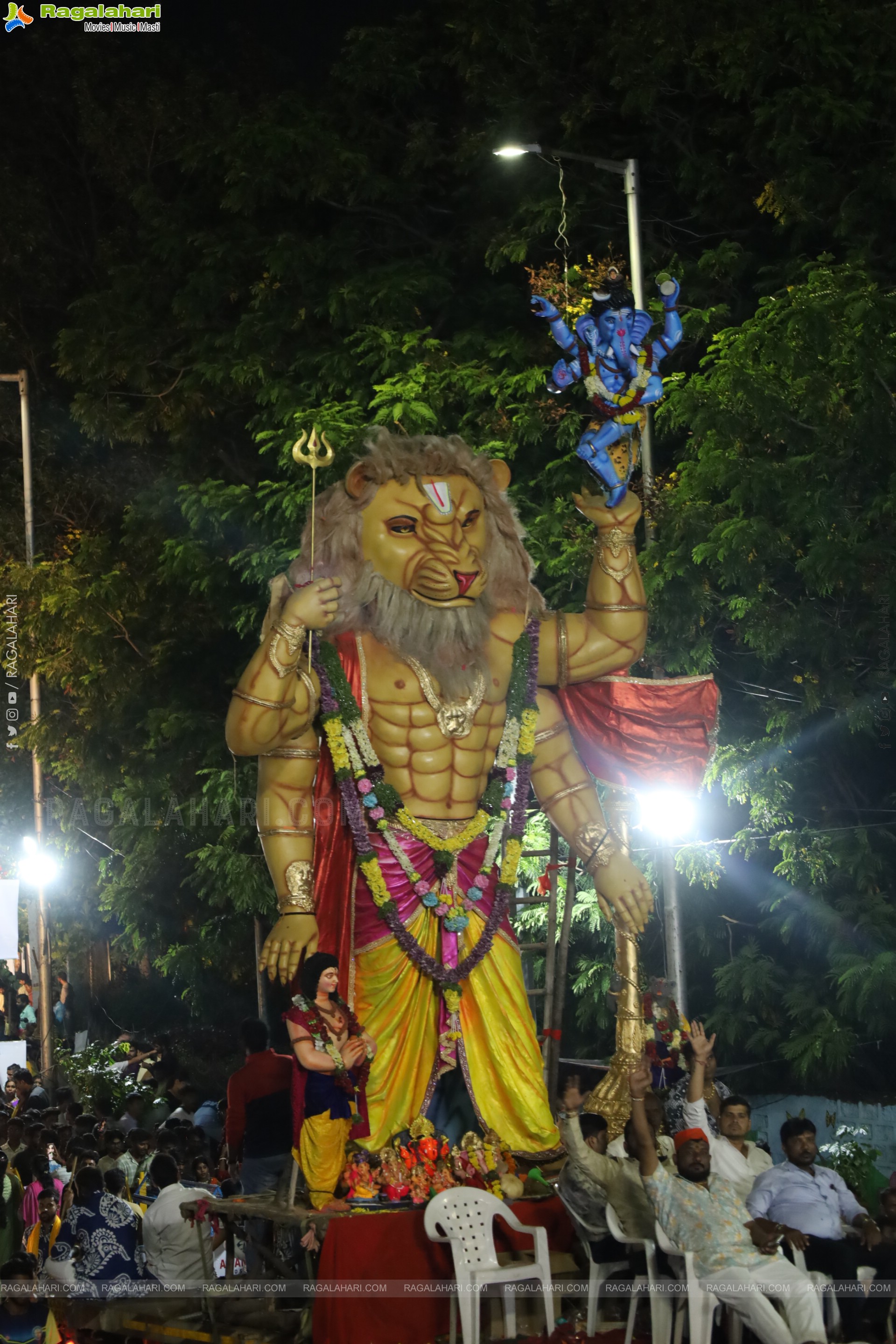 Ganesh Immersion 2025 at Tank Bund, Hyderabad