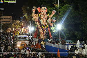 Ganesh Immersion 2025 at Tank Bund, Hyderabad