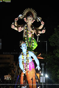 Ganesh Immersion 2025 at Tank Bund, Hyderabad