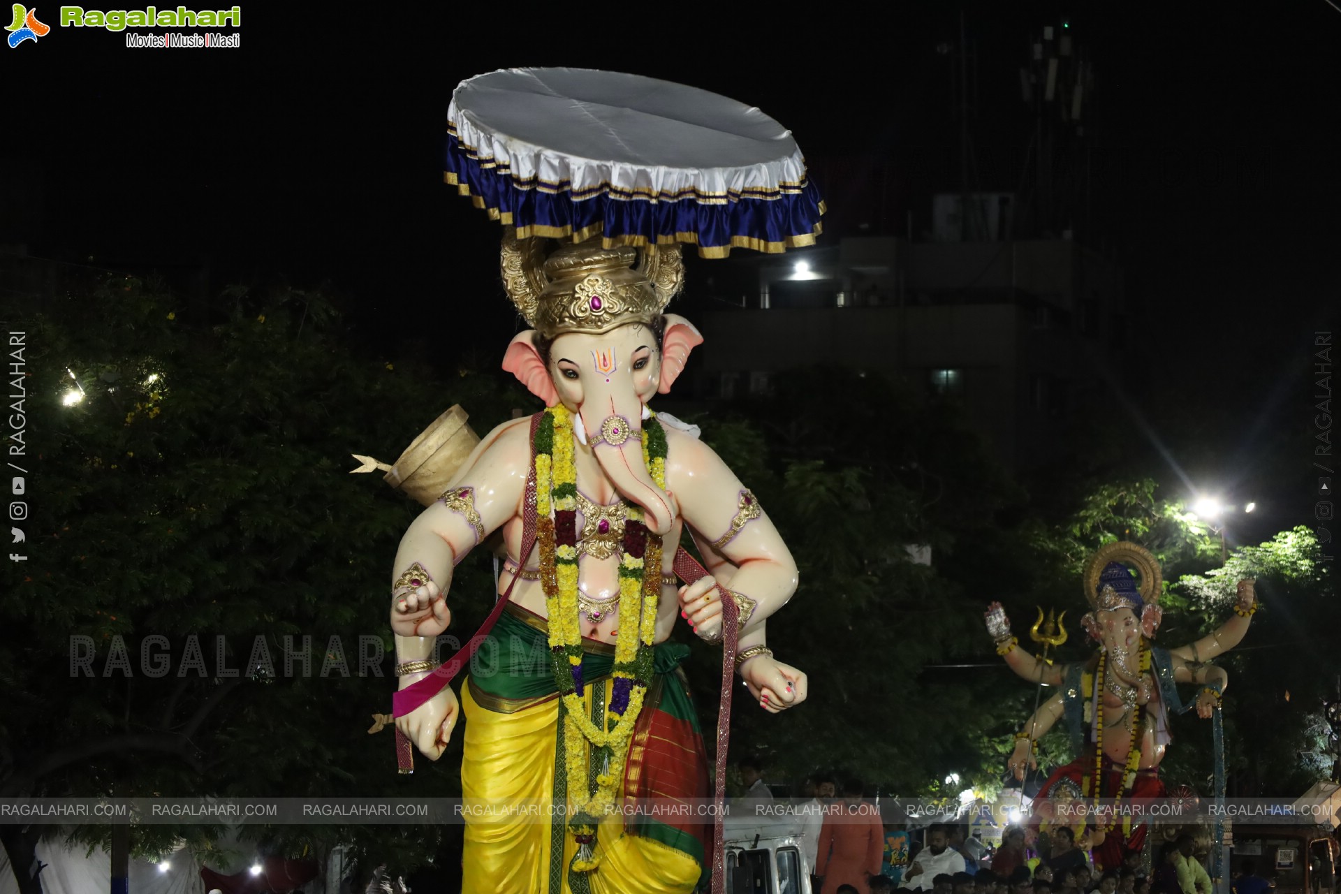 Ganesh Immersion 2025 at Tank Bund, Hyderabad