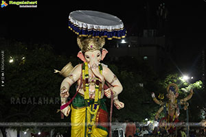 Ganesh Immersion 2025 at Tank Bund, Hyderabad