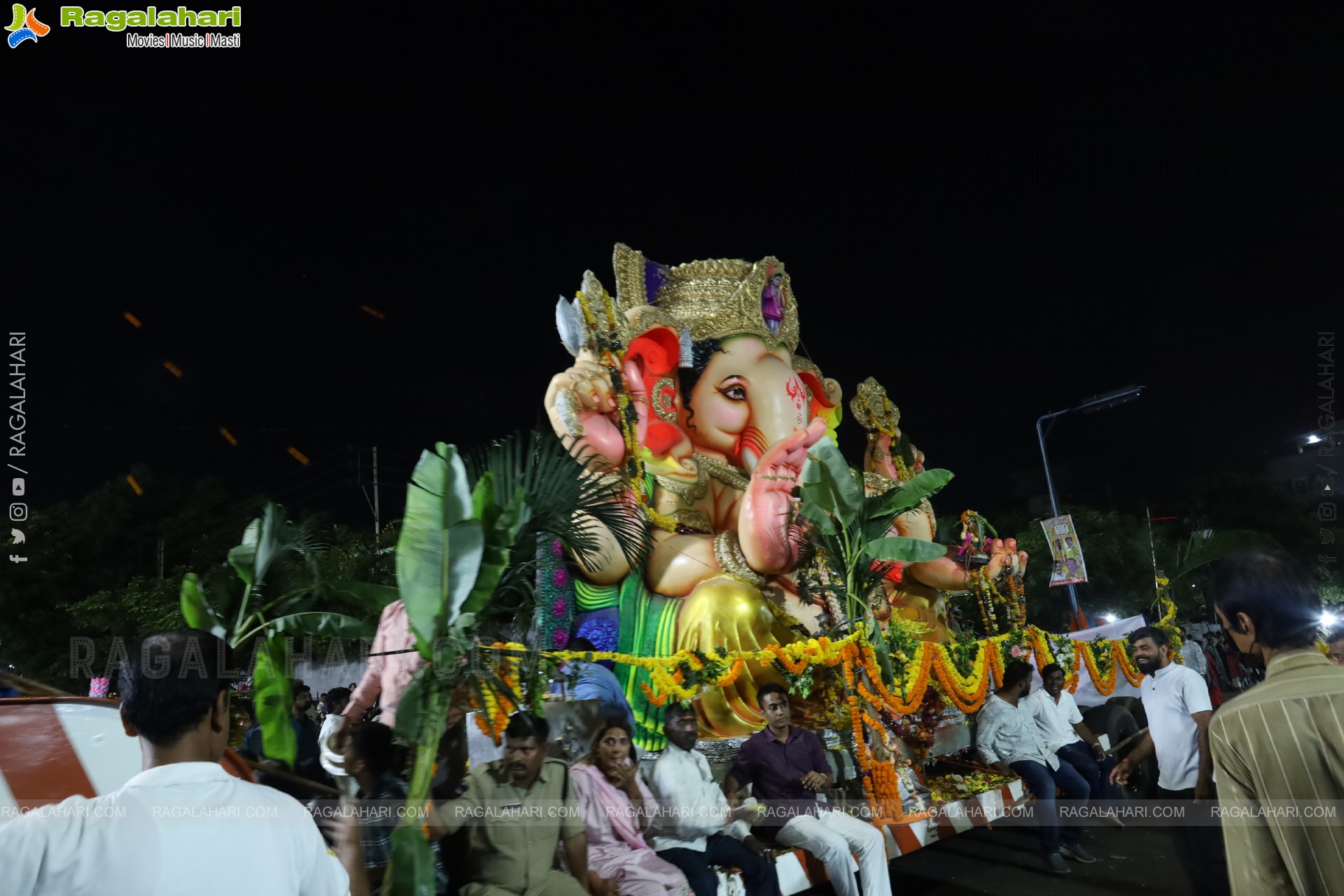 Ganesh Immersion 2025 at Tank Bund, Hyderabad