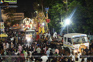 Ganesh Immersion 2025 at Tank Bund, Hyderabad