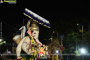 Ganesh Immersion 2025 at Tank Bund, Hyderabad
