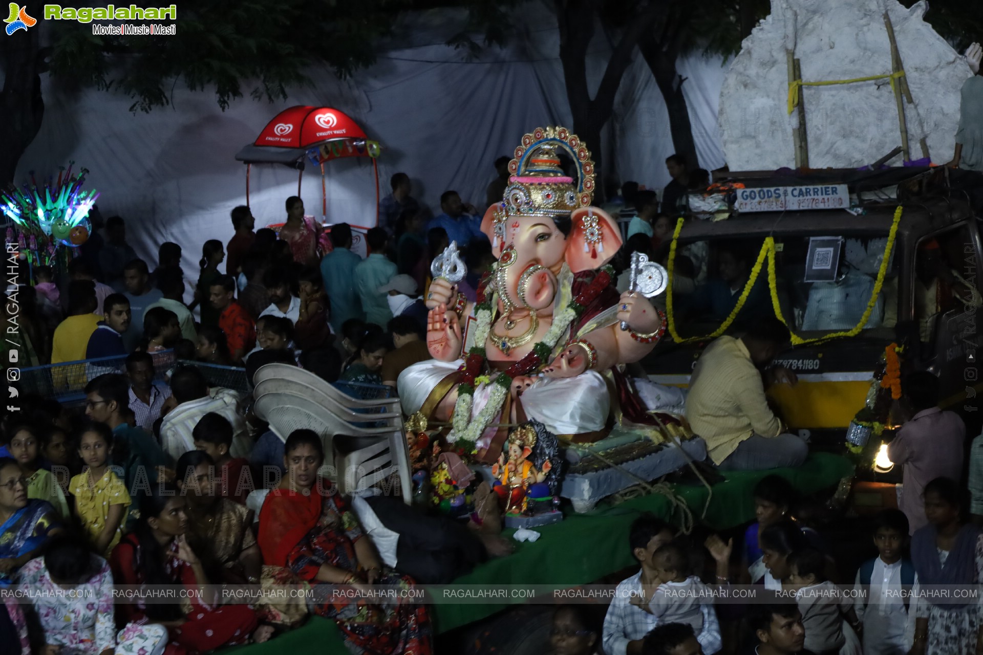 Ganesh Immersion 2025 at Tank Bund, Hyderabad