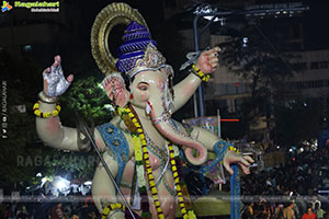 Ganesh Immersion 2025 at Tank Bund, Hyderabad