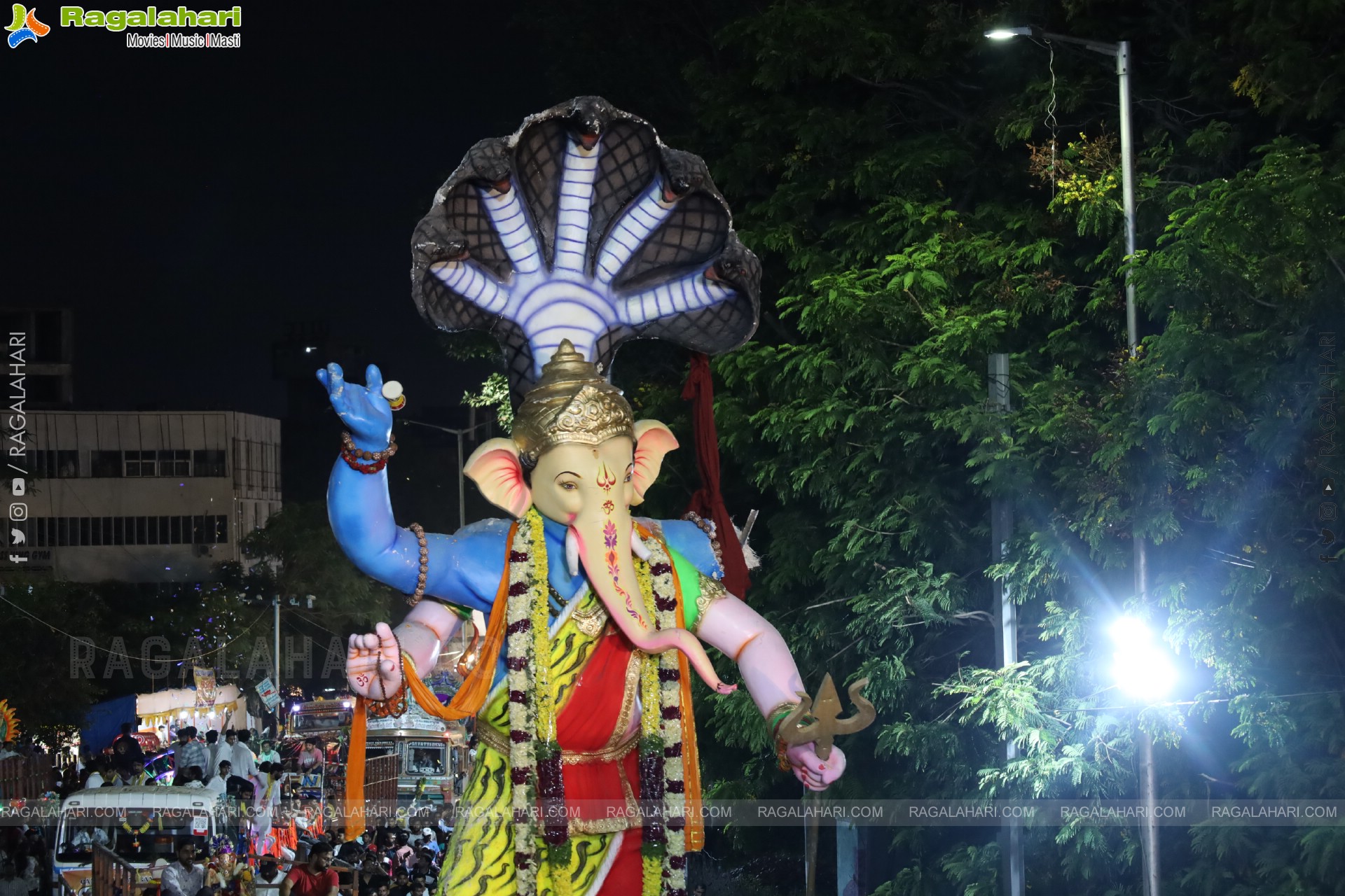 Ganesh Immersion 2025 at Tank Bund, Hyderabad