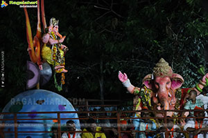 Ganesh Immersion 2025 at Tank Bund, Hyderabad
