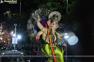 Ganesh Immersion 2025 at Tank Bund, Hyderabad