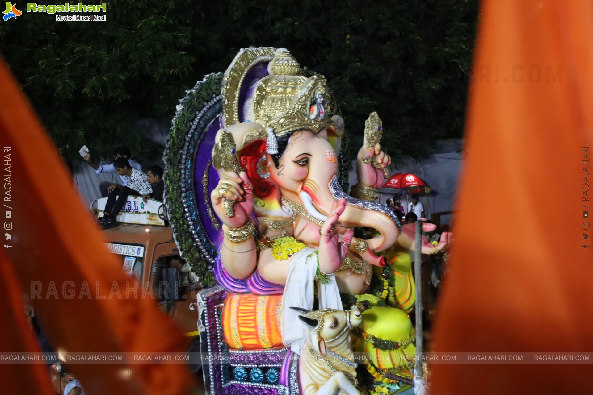 Ganesh Immersion 2025 at Tank Bund, Hyderabad
