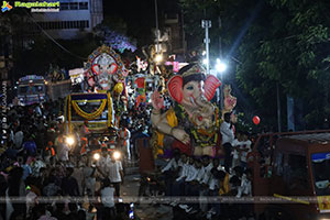 Ganesh Immersion 2025 at Tank Bund, Hyderabad