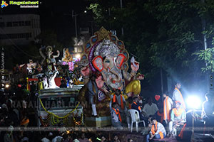 Ganesh Immersion 2025 at Tank Bund, Hyderabad