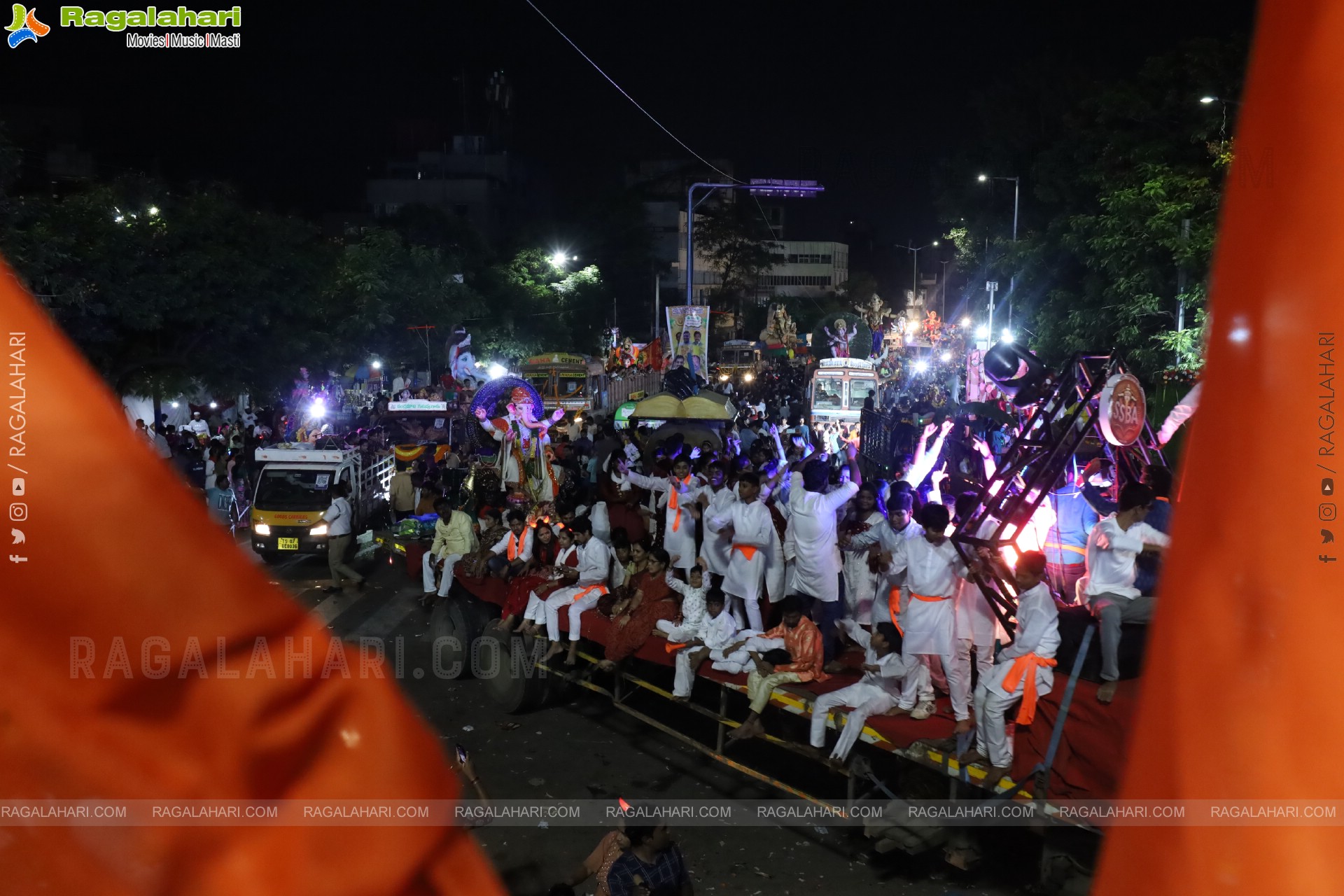 Ganesh Immersion 2025 at Tank Bund, Hyderabad