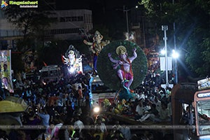 Ganesh Immersion 2025 at Tank Bund, Hyderabad
